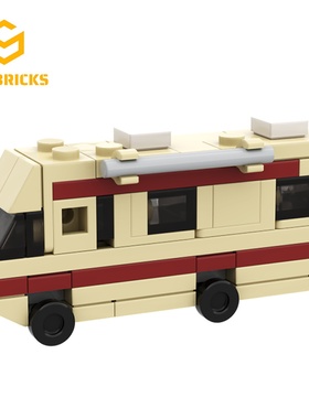 SETbricks绝命毒师RV房车美剧周边模型小颗粒拼装积木益智玩具