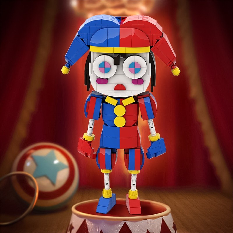 神奇数字马戏团积木贾克斯帕姆尼益智玩具玩偶周边pomni模型