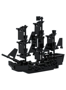 SETbricks积木阿波菲斯级母舰拼插拼搭模型海盗船儿童玩具