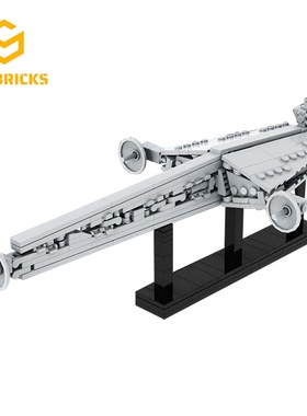 SETbricks星球大战坎特韦尔级抓捕巡洋舰小颗粒拼装积木益智玩具