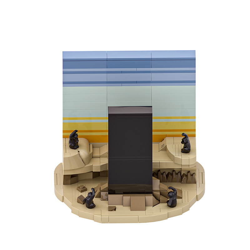 SETbricks积木太空漫游2001拼装组装模型玩具高砖高德斯兼容零件