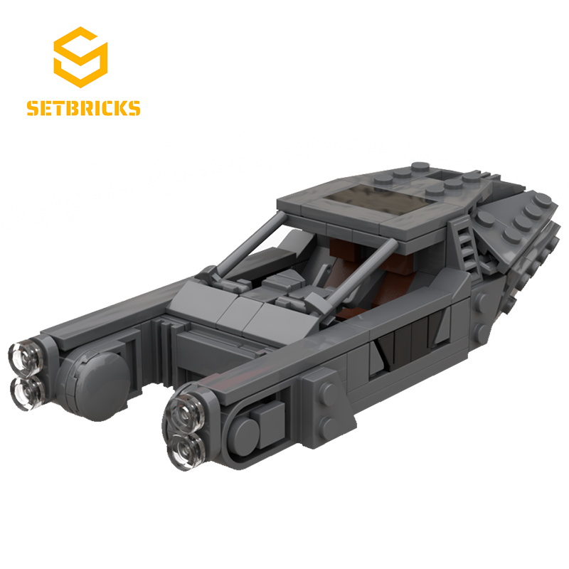 SETbricks银翼杀手2049载具模型小颗粒拼装积木益智开发儿童玩具
