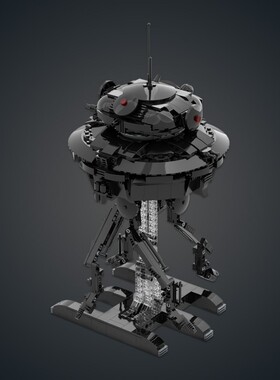 SETbricks 帝国探测机器人颗粒积木兼容益智儿童玩具套装拼插礼品