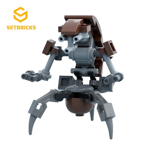 SETbricks星战系列毁灭者破坏机器人小颗粒拼装积木益智玩具