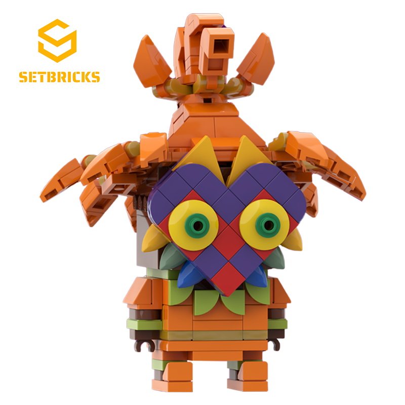 SETbricks游戏周边塞尔达传说梅祖拉假面小颗粒拼装积木益智玩具图片