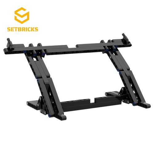 SETbricks科技赛车911RSR和488GTE展示架小颗粒拼装积木益智玩具
