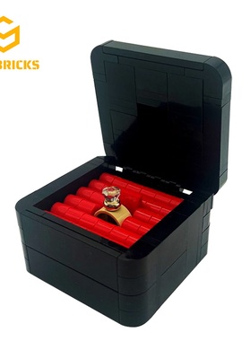 SETbricks气氛情人节礼物订婚钻戒情侣小颗粒拼装积木益智玩具