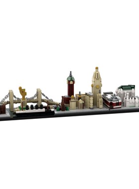 SETbricks积木纽约市天际线1900年代组装拼装模型高砖零件MOC玩具
