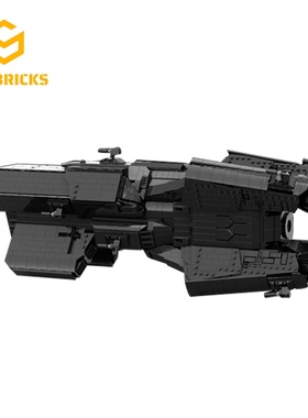 SETbricks无垠的太空自由海军战舰苍穹浩瀚颗粒拼装积木益智玩具