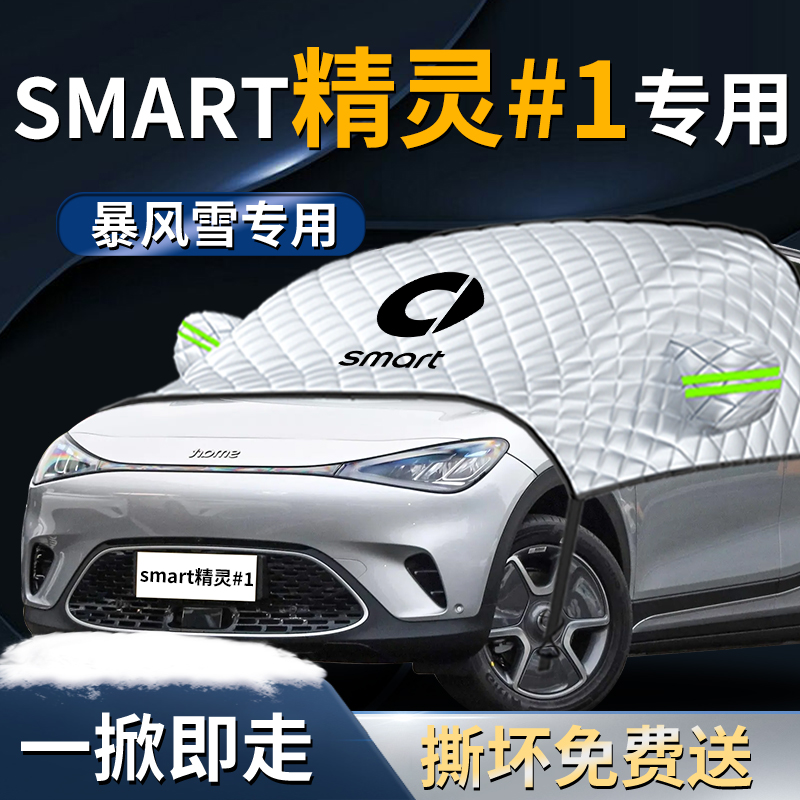 【smart精灵#1】专用遮雪挡