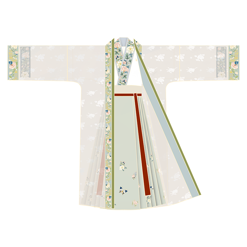 潇界喜衣宋制汉服复原风