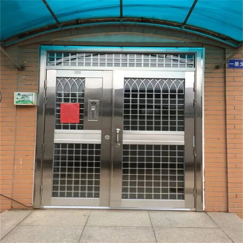 【楼宇单元门】钢制保温安全楼宇门防火隔音智控锁具刷卡密码钥匙