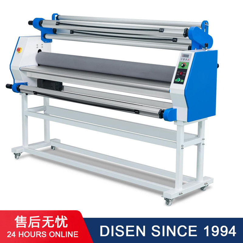 Laminating machine M6气动升降可覆无底膜全自动覆膜机卷对卷