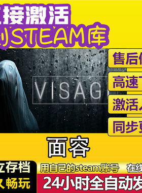 面容Visage steam游戏 正版离线 激活入库 电脑单机游戏 独立存档
