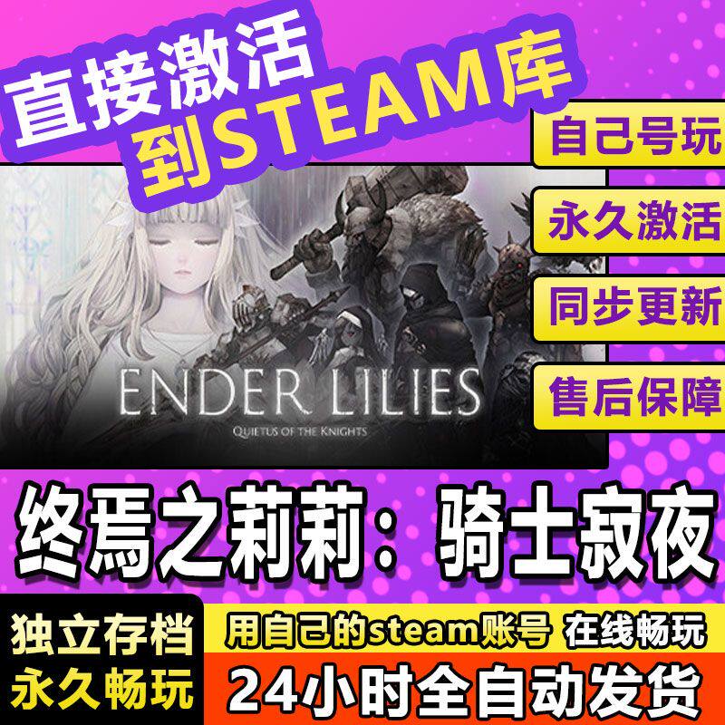 终焉之莉莉 骑士寂夜 steam正版在线 激活入库 电脑单机 经典游戏