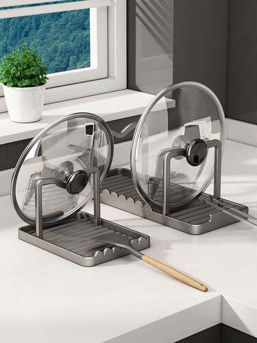 kitchen accessories.Pot cover frame.Shelf.Drainage.Storage a