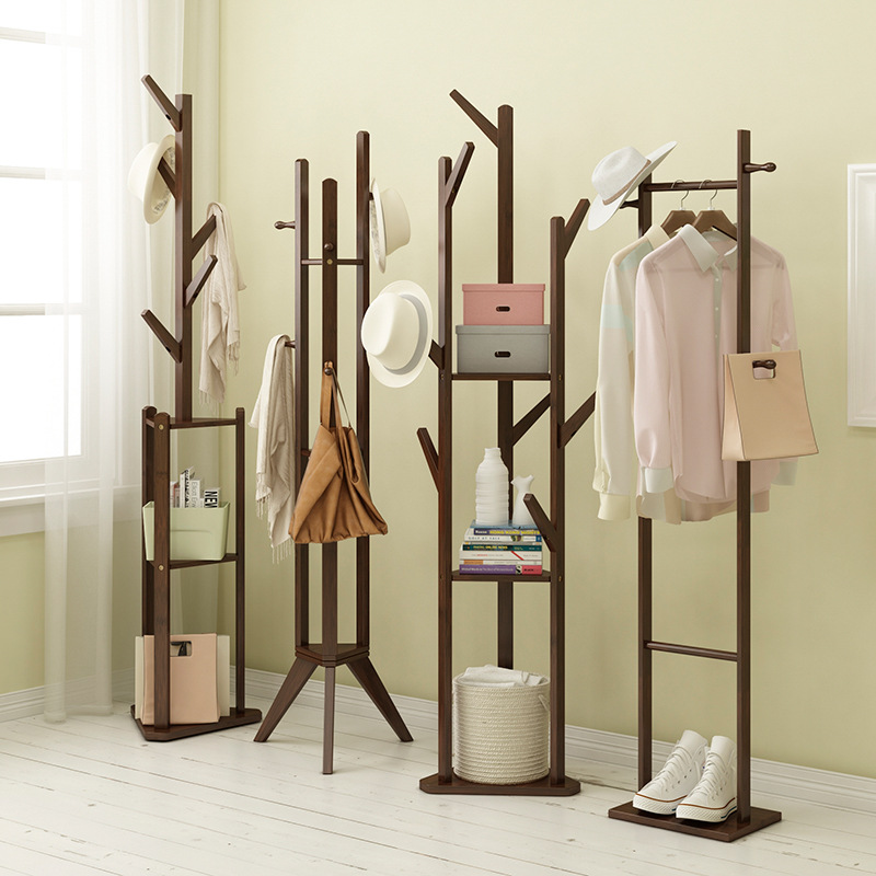 coat rack wooden coat hanger cloth stand clothes racks衣架