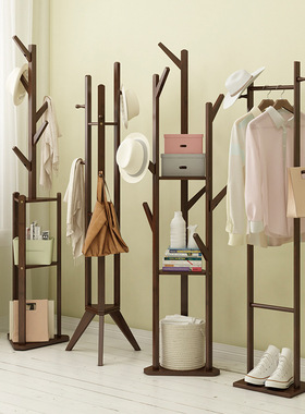 coat rack wooden coat hanger cloth stand clothes racks 衣架