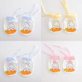 婴儿手套防抓脸神器卡通透气新生儿手套小宝宝防抓护小手套四季 用