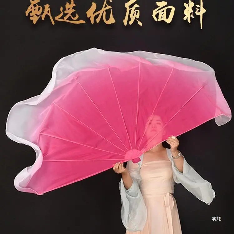 新款扇软骨扇子万家灯火万紫千红