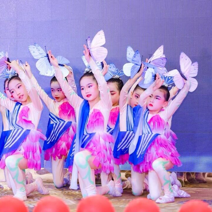 晓春飞蝶演出彩蝶少儿群舞梦蝶