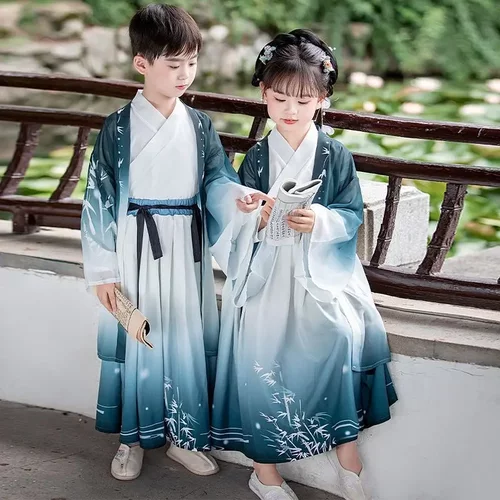 儿童古装汉服中式唐装国学服