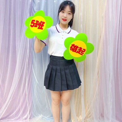 [幼儿园小学生方阵队花朵手持物运动会入场创意道具啦啦队舞蹈手花]