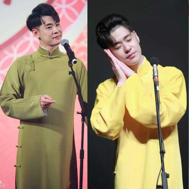 张云雷同款相声大褂德云社民长袍