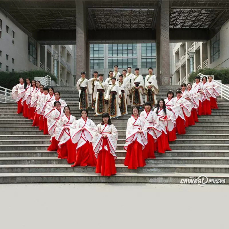 古装汉服男女毕业成人礼国学服装