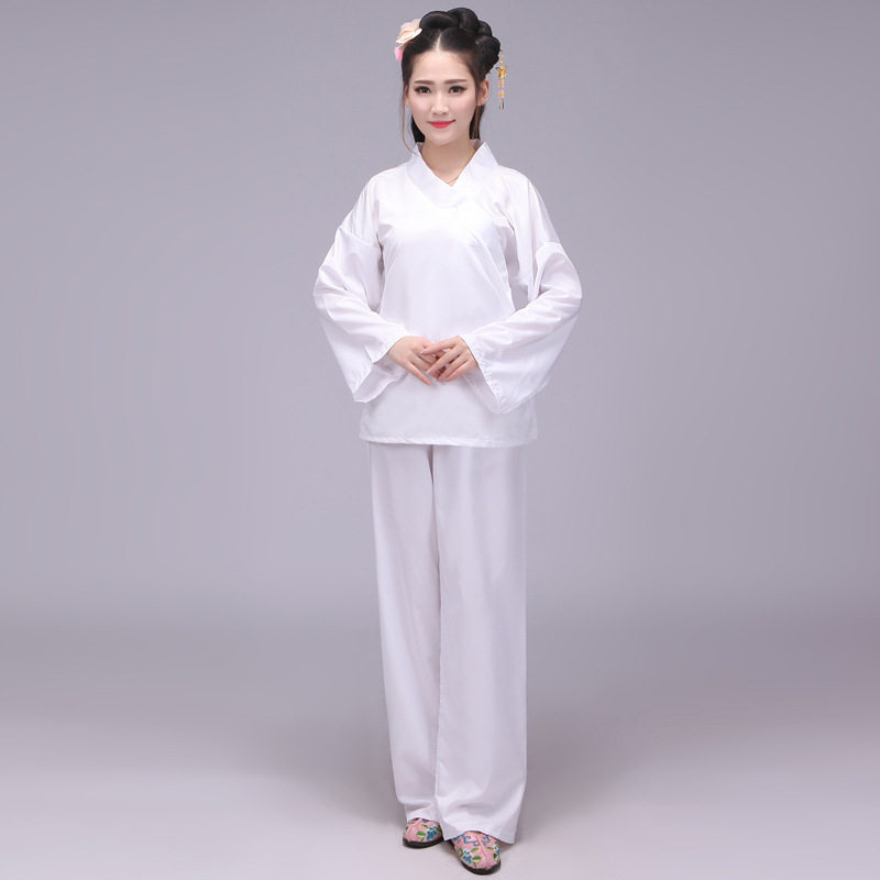 古装武侠内衣里衣睡衣斜领汉服
