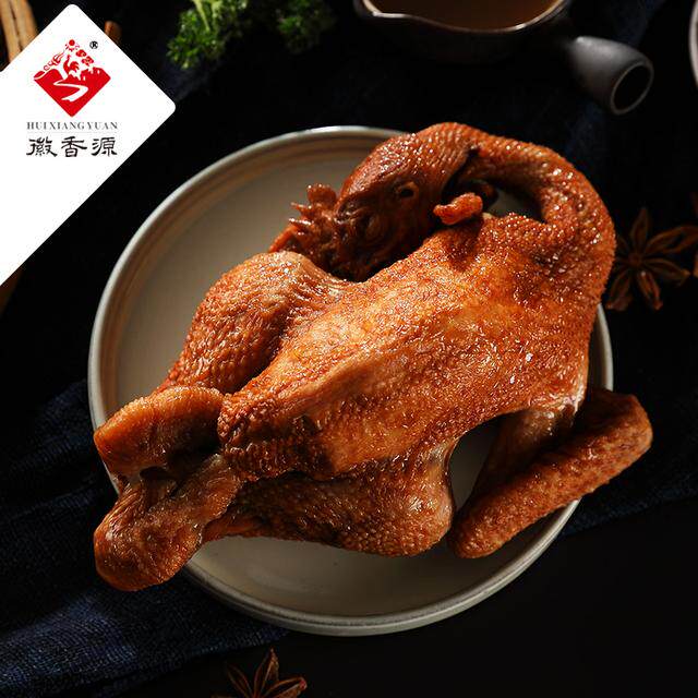 【大烧鸡2只装】鲜烧鸡大只装700g*2只+豆干200g+素肉80g套餐组合