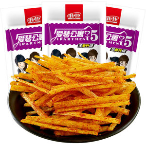 爱情公寓辣条50包小包麻辣味经典怀旧小零食五毛钱的90后校园面筋