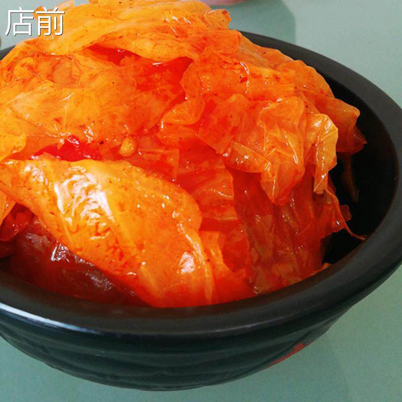 现货韩风口味泡菜卷心菜 500g袋装 酸辣味道韩式下饭咸菜腌制发酵