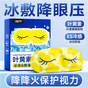叶黄素冰敷眼罩降眼压冷敷贴冰袋内胆冰凉缓解眼疲劳一次性眼贴