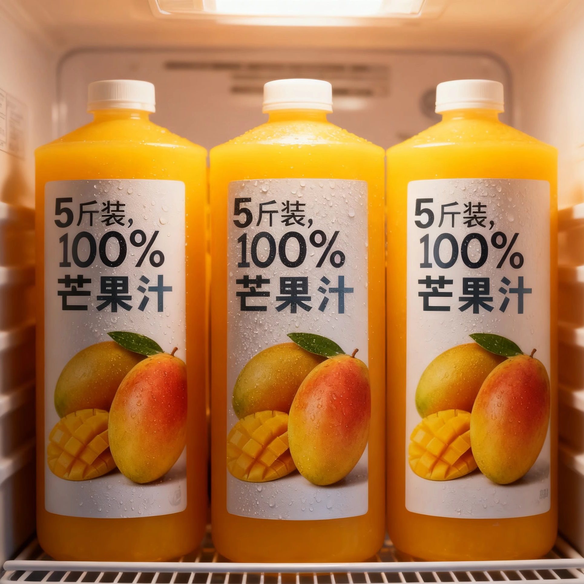 【满满五斤】100%NFC芒果汁