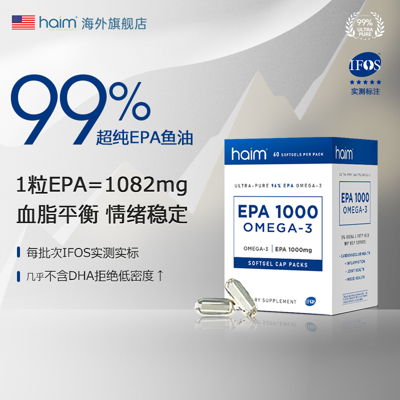 HAIM超纯96%单组分EPA鱼油