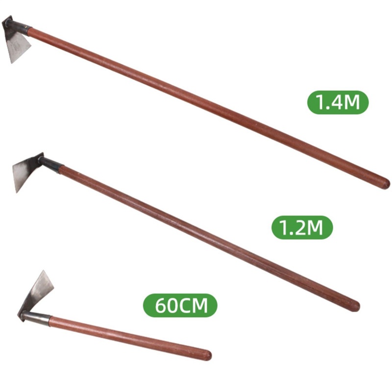 锻打锰钢小锄头农用开荒除草一体小锄户外全钢小锄加厚种花园林锄