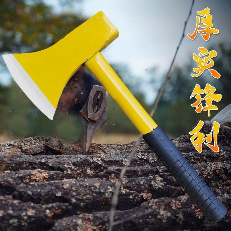 耐用斧头劈柴户外家用锻打精钢全钢神器防砍树砍柴开山斧子工具