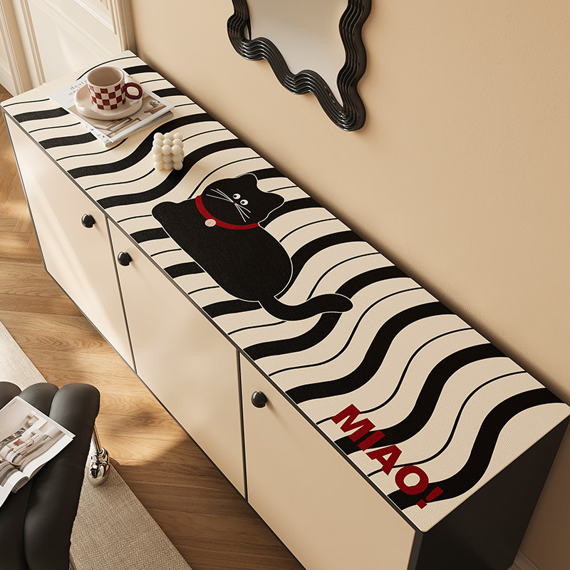 餐柜桌面垫防水防烫桌布玄关鞋柜防脏垫子台面保护垫电视柜盖布,居家布艺,桌布,淘宝优惠券,粉丝福利购,淘宝优惠卷