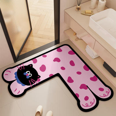 再也不用分开买两块浴室地垫啦！