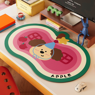 2025新款fps专用鼠标垫防水防油电脑桌垫桌面保护垫办公室键盘垫