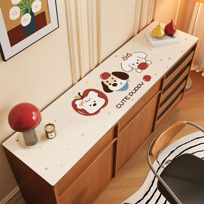 2025新款玄关餐边柜保护垫防水防油免洗桌布鞋柜台面垫电视柜桌垫,居家布艺,桌布,淘宝优惠券,粉丝福利购,淘宝优惠卷