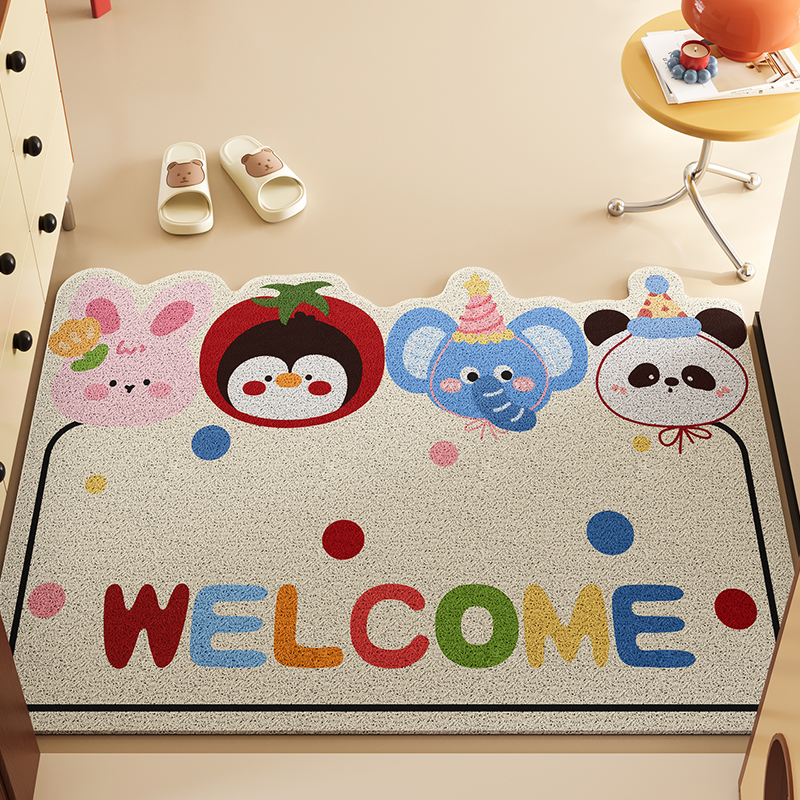 2025新款卡通入户门防滑耐磨地垫