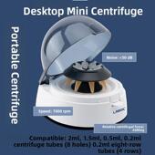 促销 掌上离心机迷你手掌离心机小型1.5ml8孔八排转子7000转实验室