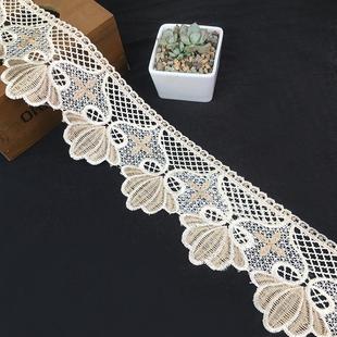 多款 饰镂空水溶花边花卉宽边裙边辅料配件 式 10cm窗帘花边沙发垫装