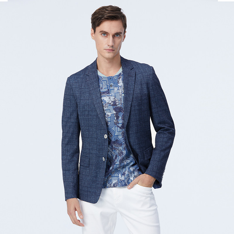 LIU·JO UOMO男士 春夏商务休闲弹力西服外套上衣LJ1245184019R