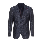 商务休闲亚麻棉质提花西服外套上衣 春秋款 LIU·JO UOMO男士