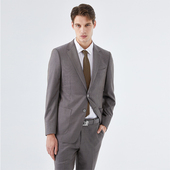 商务舒适平驳领绵羊毛西服外套上衣 秋冬款 LIU·JO UOMO男士