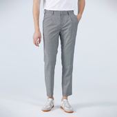 休闲舒适绵羊毛千鸟格西服裤 秋冬款 装 长裤 LIU·JO 西裤 UOMO男士