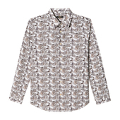 休闲男士 上衣LJ1235261059R 衬衫 时尚 纯棉 LIUJO男装